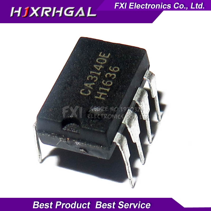 10PCS CA3140EZ CA3140 DIP8 DIP 4.5MHz,  Operational Amplifier with  Input/Bipolar Output CA3140E new