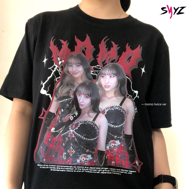 [ READY ] เสื้อยืดสไตล์วงสองครั้ง - Twice Concert ver - Once - Twice series - Tzuyu Mina Dahyun Jihy