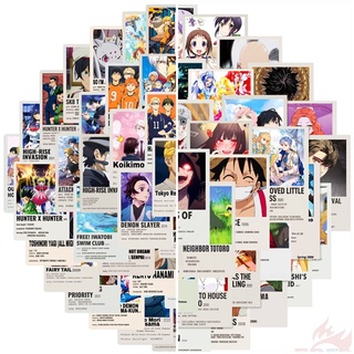 100Pcs/Set ❉ Shōnen Manga Series C Mixed Magazine Mini Poster สติ๊กเกอร์ ❉ Classical Anime Cartoon DIY Fashion สติ๊กเกอร์