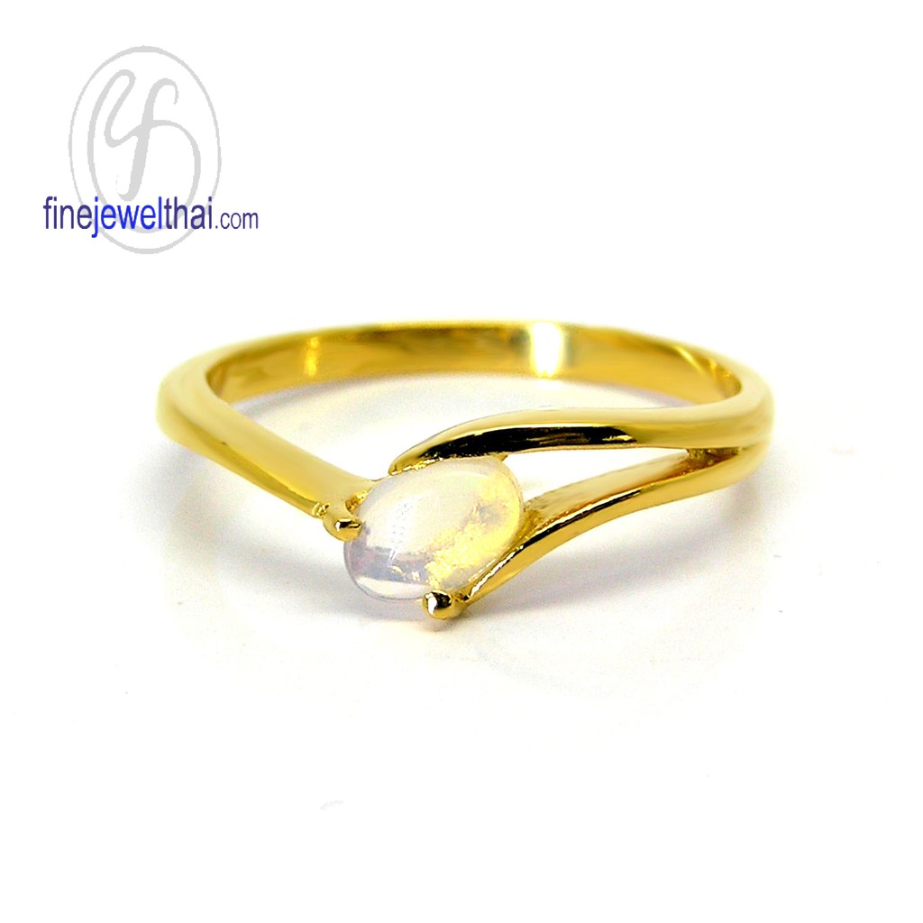Finejewelthai-แหวนโอปอล-โอปอล-แหวนเงิน-แหวนพลอยแท้-แหวนประจำเดือนเกิด-R1100op_g