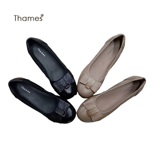 Thames รองเท้าคัชชู  รองเท้าใส่ทำงาน Shoes-TH41029