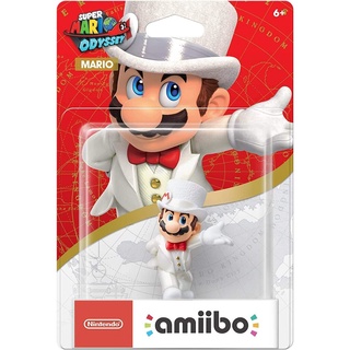 Mario Odyssey ของแท้ JP - Amiibo Nintendo [โมเดลมาริโอ้]