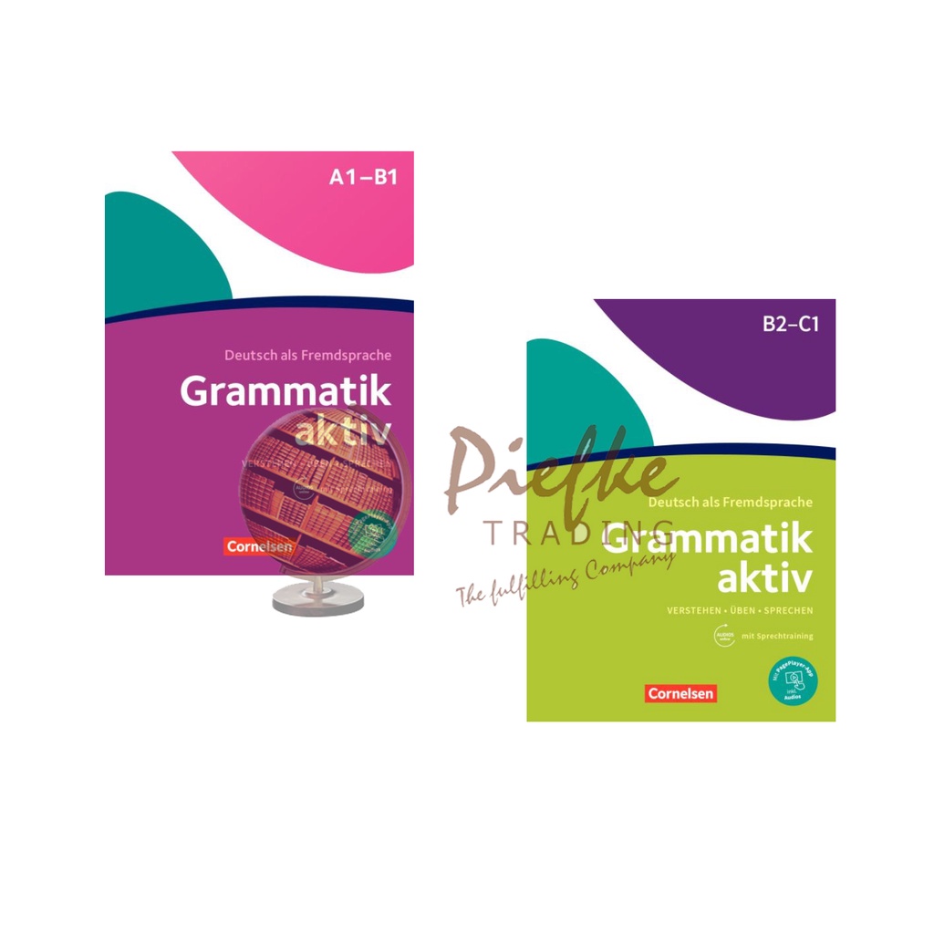 Grammatik aktiv A1-B1, B2-C1 : Practice, listen, speak. Exercise grammar:9783061229641:9783060214822 (นำเข้าของแท้100%)