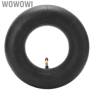 Wowowi 4.10/3.50‑5 Rubber Inner Tube Shock Absorption Curved Mouth For Lawn Mowers