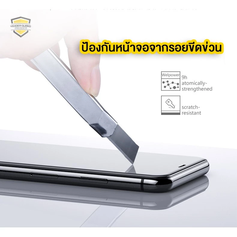💥 ฟิล์มกระจก ใช้สำหรับ iPhone รุ่นใหม่ แบบเซรามิค 17 Pro Max/17Air/16/15pro/14/13/12|11|XR มีครบ thumbnail 4