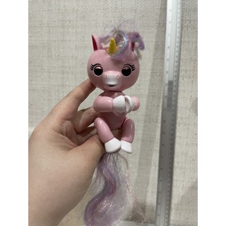 unicorn fingerlings 008 สีชมพู ของแท้ สภาพ95%