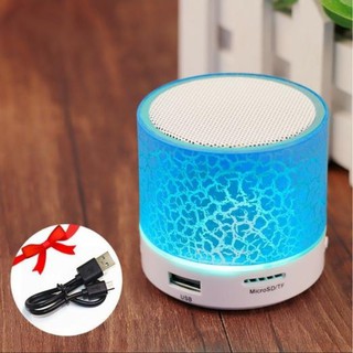 ลำโพงบลูทูธ Mini Wireless Bluetooth LED Speaker