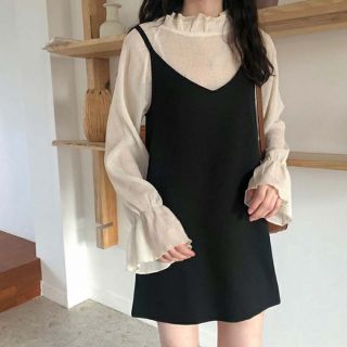 🌼ชุดเซ็ตเสื้อ+เดรส🌼พร้อมส่ง (510)