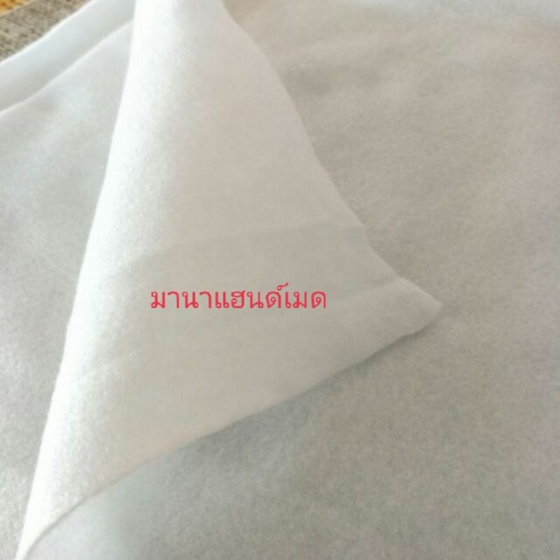 ใยสังเคราะห์แผ่น ราคาถูก ขนาด90*50 cm. ใช้บุกระเป๋า หมวก หรือ อื่นๆ - รูปที่ 3