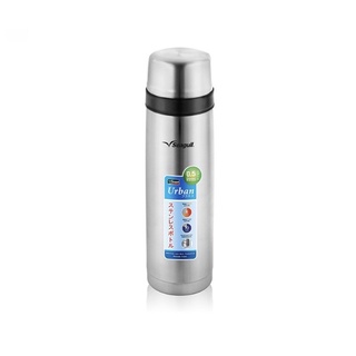         [ซื้อครSeagull Vacuum Bottle กระติกน้ำสูญญากาศ เออเบิ้น 0.5 ลิตร 2 สี สีแบล็กโอลีฟ และสีคลาสสิค