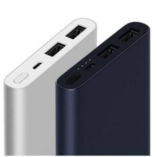 Xiaomi Power Bank V2 10000 mAh New Generation usb 2 port รหัส PLM09ZM