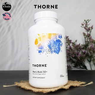 วิตามินรวม สำหรับผู้ชาย Thorne Research® Mens Multi 50+, 180 Capsules