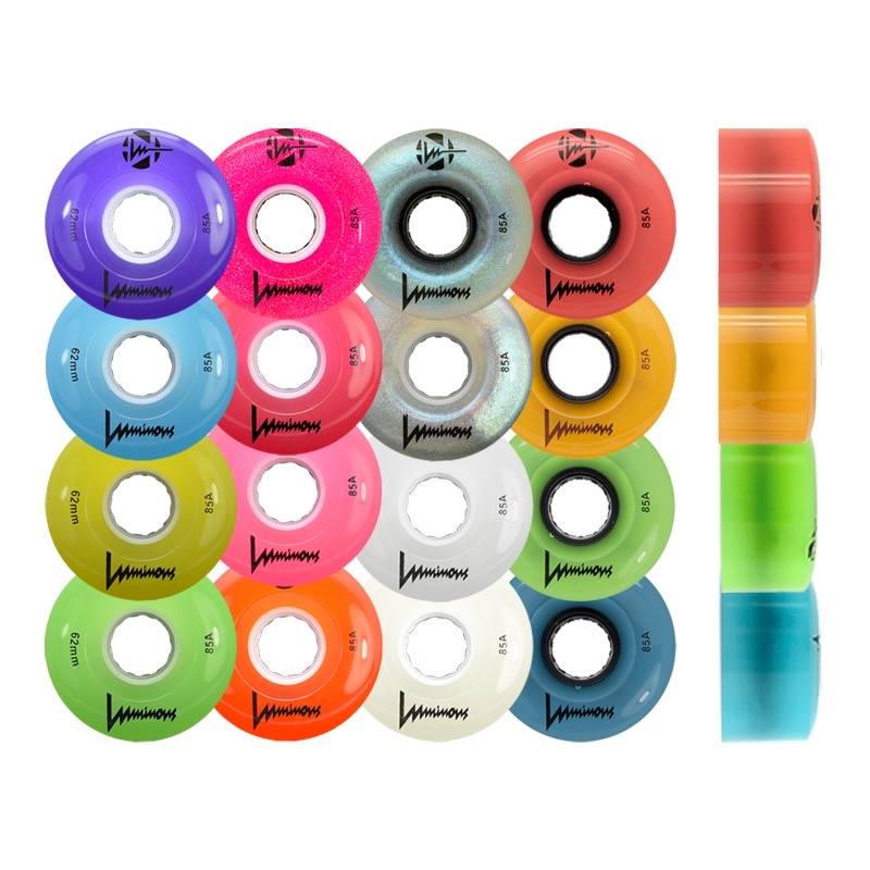 luminous wheels ( set 8 wheels)