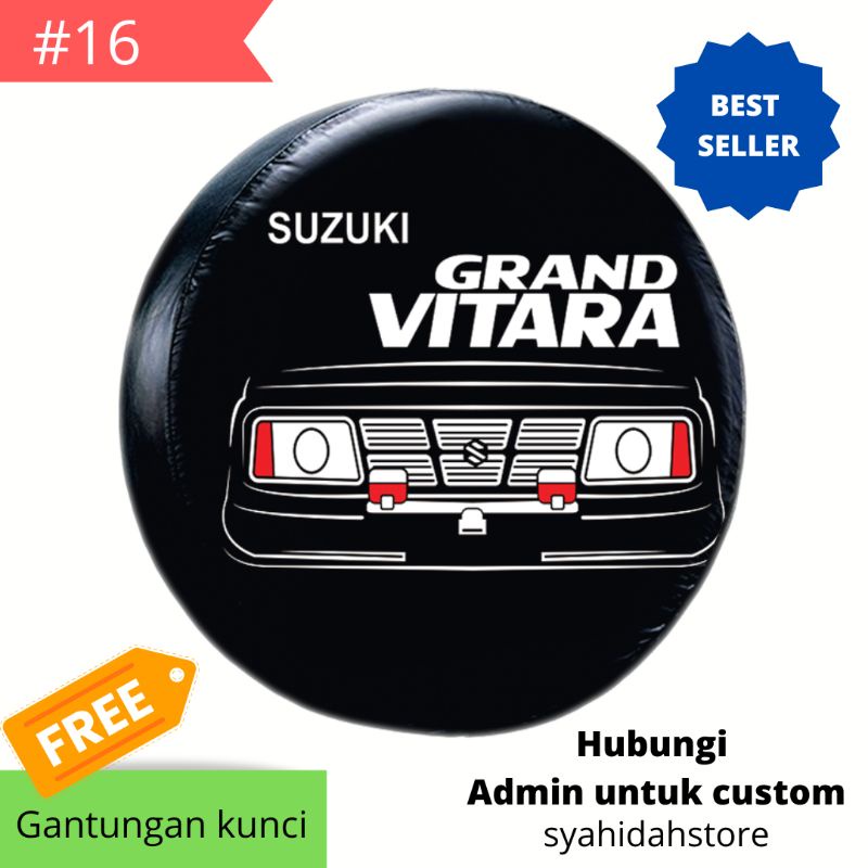 อะไหล่ยางรถยนต์ แบบหนัง สําหรับ Suzuki Grand vitara 16th