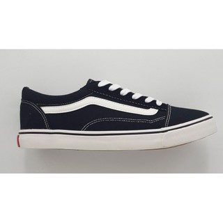 องเท้าผ้าใบผู้ชาย ทรงVANS สีดำ(black) VANBLK01 ทรงยอดนิยม ฮิตตลอดกาล