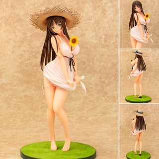 18+ Figure ฟิกเกอร์ Model โมเดล Skytube สกายทูป Suzufuwa Suzunari Flower Garden Project Shie Misaki Natsukusa 1/6