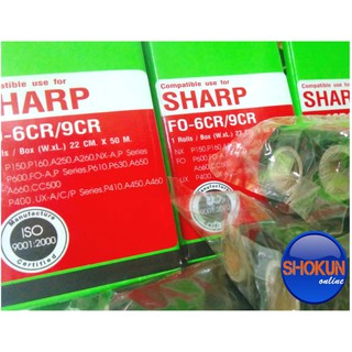 ฟิล์มแฟ็กซ์​ Syntex SHARP FAX FILM รุ่น FO-6CR/9CR