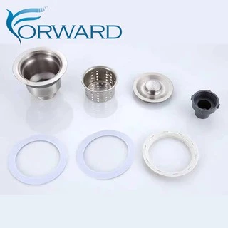 สะดืออ่าง ตะกร้าสเเตนเลสอ่างล้างจาน สะดืออ่างล้างจาน kitchen stainless sink strainer basket for sink waste plug stopper