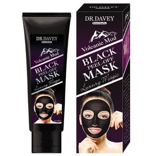 DR.  DAVEY Black Mask ครีมระเบิดสิวเสี้ยน ลอกสิวเสี้ยน ขนาด 120g**ของแท้ พร้อมส่ง