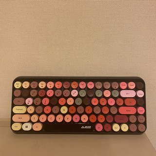 ajazz platelet colored keyboard