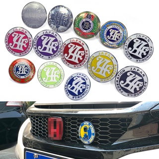 Jdm ตราสัญลักษณ์ JAF อลูมิเนียม 90 มม. สไตล์ญี่ปุ่น สําหรับติดกระจังหน้ารถยนต์