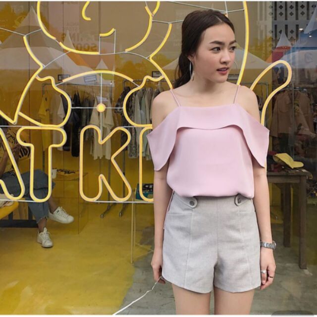 Kanni jelly top size xs สี pink