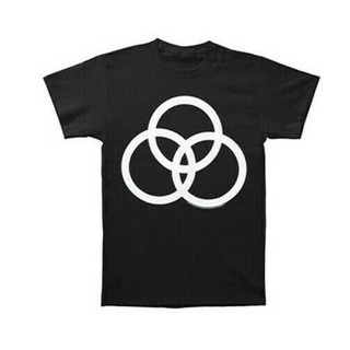 เสื้อยืดวินเทจเสื้อยืด พิมพ์ลายโลโก้ Led Zeppelin JON BONHAM THREE CIRCLES สําหรับผู้ชายS-5XL