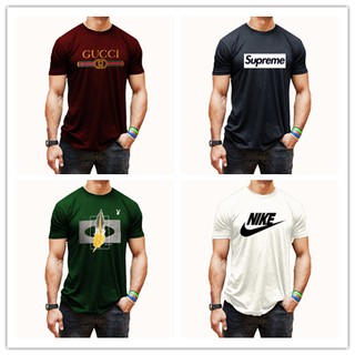 เสื้อผ้าผู้ชาย &amp;gt; ท็อปส์ซู&amp;gt;เสื้อยืด Unisex แฟชั่น NIKE เสื้อยืด (M ถึง L) J fTe