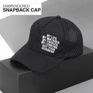 หมวกแก๊ป SNAPBACK ปักลาย