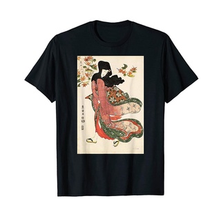 ญี่ปุ่นสุนทรียศาสตร์ย้อนยุควินเทจญี่ปุ่น Woodblock ศิลปะพิมพ์เสื้อยืดผู้ชายผ้าฝ้ายเสื้อยืดท็อปส &gt;!-