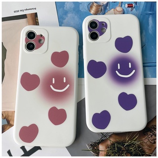 FOR XIAOMI 11 LITE 12LITE Redmi 12C 10C 10 9A 10A 9C 9T 7 8 9 NOTE6 NOTE7 NOTE8 NOTE9 9S NOTE10 NOTE11 NOTE12 S POCO X5 M5 M5S X3 M3 PRO  Loving smiley TPU soft case