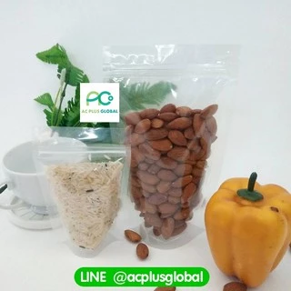 ถุงพลาสติกใส ถุงใส่ขนม มีซิปล็อค ตั้งได้ ราคาถูก ราคาส่ง [50ใบ] - Acplusglobal