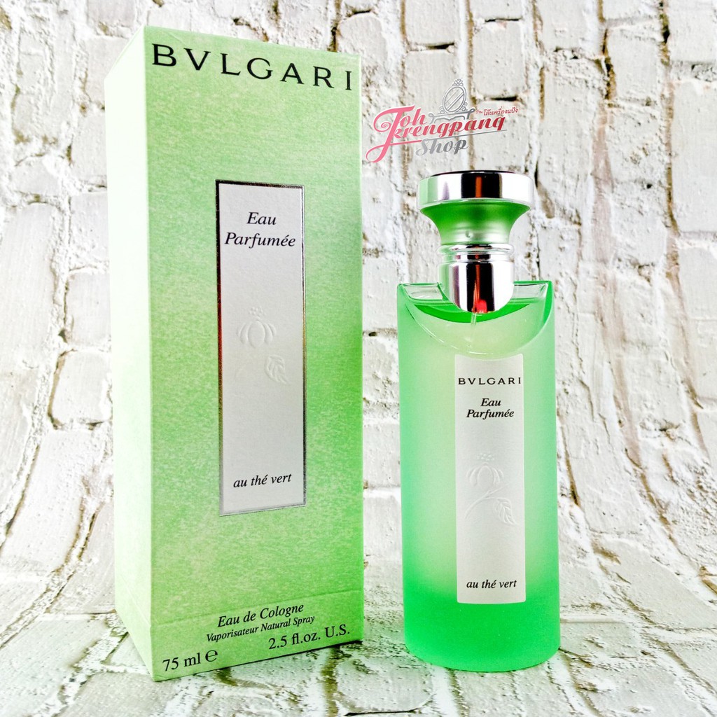 พร้อมส่ง Bvlgari Eau Parfumee au the vert 75 ml. (Eau de cologne Spray ...