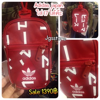  adidas bag japanแท้100% ,เนื้อผ้ากันน้ำมีที่เกี่ยวหูเข็มขัด
