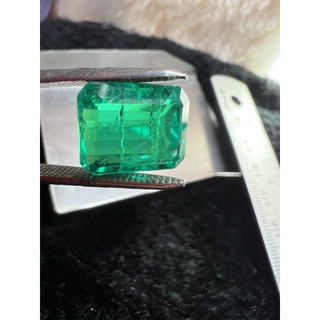 Australian Lab Created Biron Emeralds 6.10 carats 10x12.50mm emerald gem