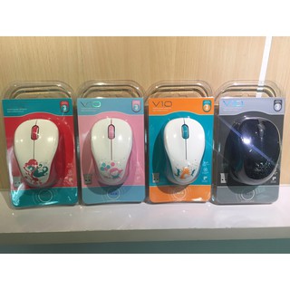 OKER เม้าส์ไร้สาย Mouse wireless 2.4 GHz รุ่น V10