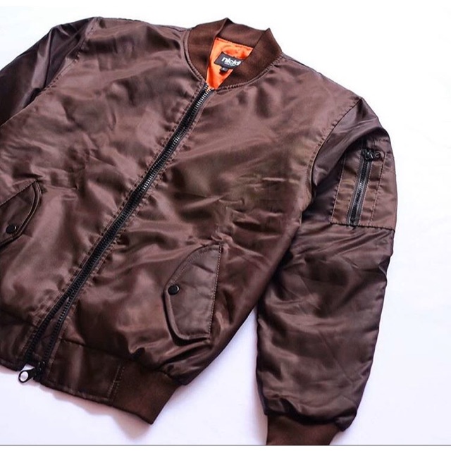 Bomber Jacket Nicks Brown