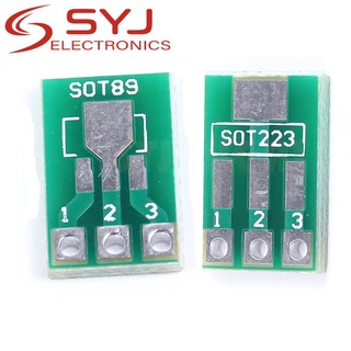 บอร์ดอะแดปเตอร์ Sot89 Sot223 To Dip Pcb 20 ชิ้น / ล็อต