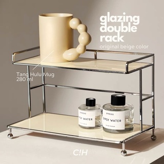 ‼️‼️ชั้นวางของ💫GLAZING DOUBLE RACK💫 /comfyhomies/