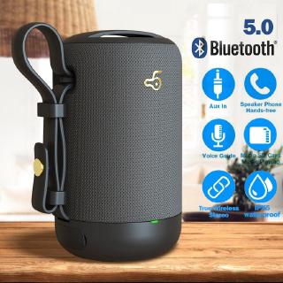 ลําโพง bluetoothไร้สาย Hifi Bass 3d รองรับ Tf Sd Card / Aux / Usb Port กันน้ําขนาดพกพา