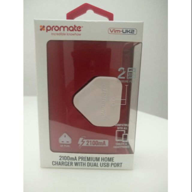 ปลั๊กติดผนัง Promate USB