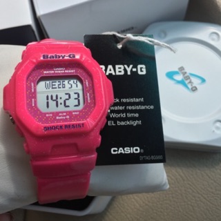 นาฬิกาข้อมือ Casio Baby-G Digital รุ่น BG-5600GL-4DR นาฬิกาข้อมือผู้หญิง