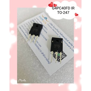 G4PC40FD IR TO-247  สินค้ามีสต็อก พร้อมส่ง