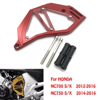 ฝาครอบโซ่อลูมิเนียม CNC ป้องกันเฟืองหน้า สําหรับ Honda NC700X NC700S NC750S NC750X NC750 NC700 NC 700 750 S X 2012 2013 2014 2015 2016