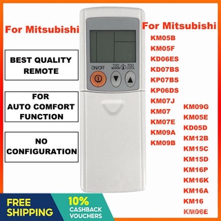 [รับประกัน 6 เดือน] ใหม่ รีโมตคอนโทรลเครื่องปรับอากาศ แบบเปลี่ยน สําหรับ Mitsubishi (Singapore) MT KM05E KM06E KM09G KD05D SG10 MSY-GE10VA MSY-GE13VA MSY-GE18VA MSY-GE24VA MSY-GE26VA MSXY-FN