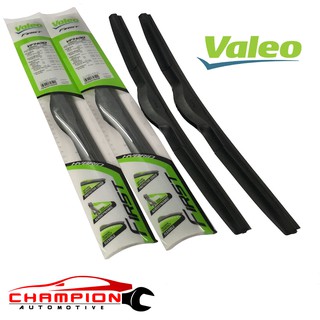 ใบปัดน้ำฝน Valeo Hybrid First ขนาด 16”-28”