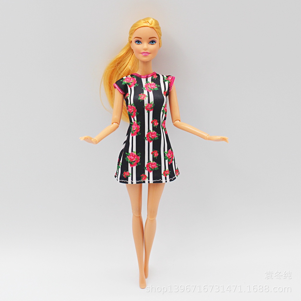 [DIY] เสื้อผ้าตุ๊กตาบาร์บี้ 30 ซม. ชุดแฟชั่น กระโปรงเปิดประทุน หลายเสื้อผ้า ของเล่นเด็กผู้หญิง - รูปที่ 5