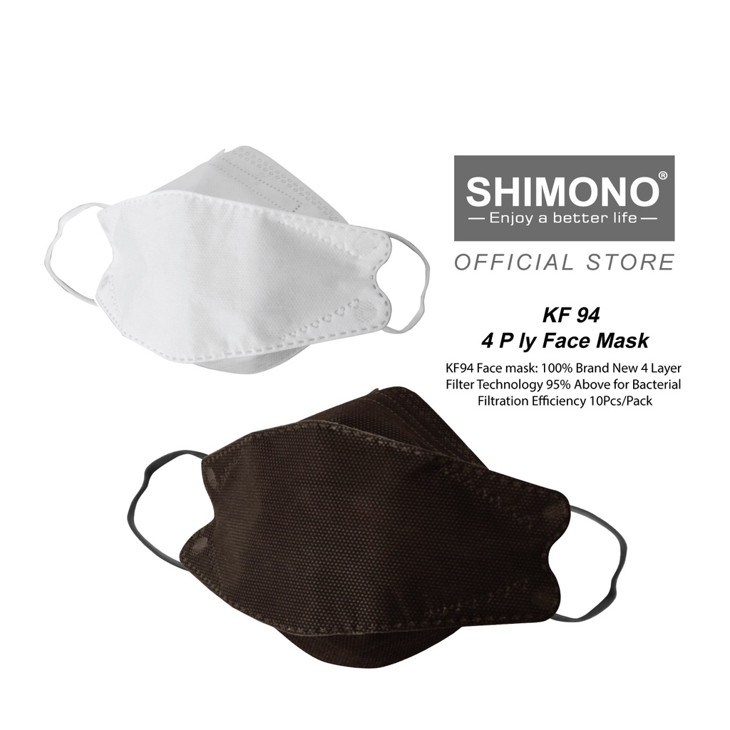 Shimono KF 94 หน้ากากอนามัย (สุ่มสี)