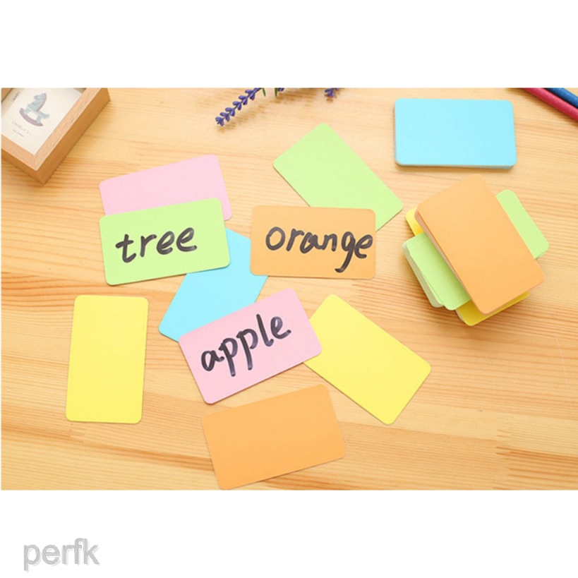 Paper Blank Index Flash Cards DIY Greeting Quick Message, 90 Sheets ...