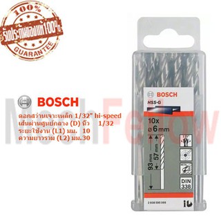 ดอกสว่านเจาะเหล็ก 1/32" hi-speed (แพ็ค 10)